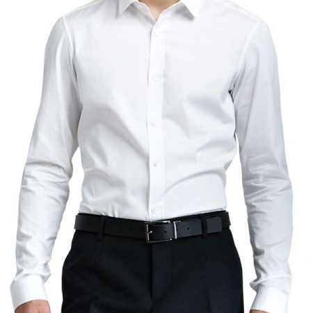 Shirt Plain Cuff Mens - Contemporary RD2001