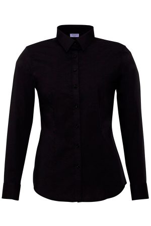 Shirt Plain Cuff Ladies - Contemporary AWLE101
