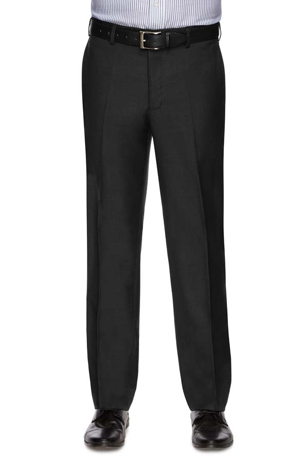Mens extra suit trousers, Aqualana - Charcoal Marle RD120600-T