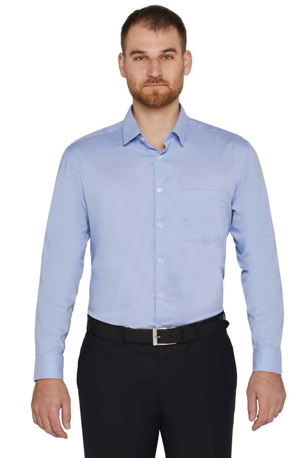 Mens Shirt Light Blue RS968ML – Lendlease Commercial